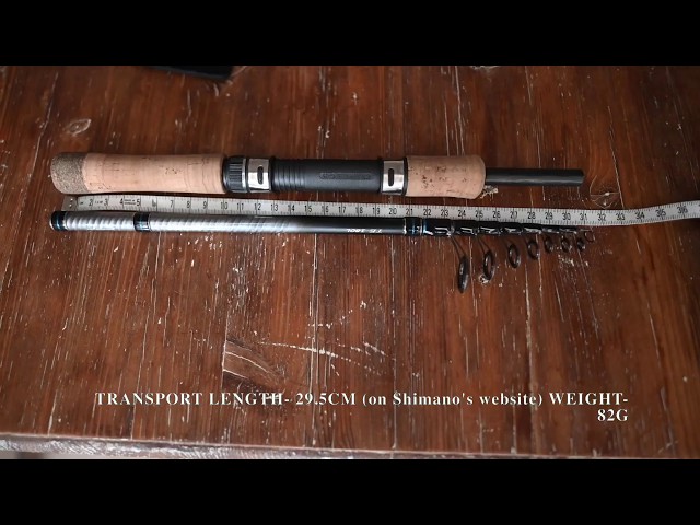 SHIMANO STC Mini Tele Spinning, 27 ML, 8.85 feet, 0.25-0.74 Ounce