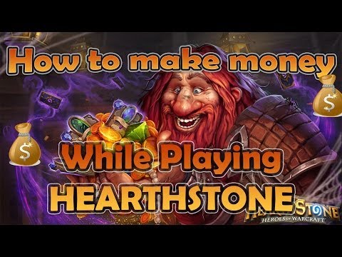 Make Money Online: How To Make Money While Playing Hearthstone (Very Easy!) (Works)