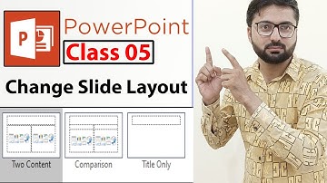How to Change Slide Layout In PowerPoint - Class 5