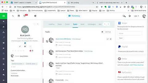 Custom CRM Demo for Jill Whipple
