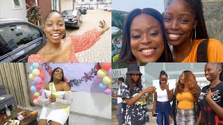 BACK HOME WITH THE FAMILY|MEETING NELO OKEKE \& NAZOMSCORNER|LIT BRIDAL SHOWER