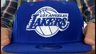 You can buy this at
https://www.hatland.com/hats/lakers-team-basic-snapback-royal-white-new-era-33712/index.cfm
while in-stock: original fit 9fifty adjustabl...