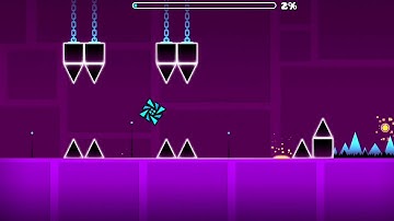 Geometry Dash - Level 9: Cycles ( all coins )