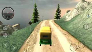 Mountain Auto tuk tuk Rickshaw Android Gameplay screenshot 1