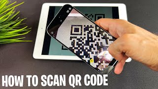 How To Scan QR Code On iPhone 15 Pro/ Pro Max / Plus / 15