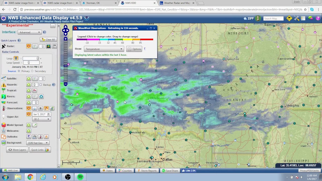 Winter Storm Helena hits Texas Panhandle and Oklahoma with low pressure