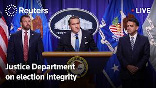 Information LIVE: Justice Department on election integrity Update