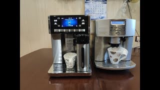 Видео Сравнение кофемашин DeLonghi ESAM6904 M и DeLonghi Magnifica ESAM 3500 (автор: АЛИЭКСПРЕСС ТОВАРЫ)