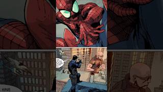 Spider-Man Takes a Shot for Captain America #comics #spiderman #marvel