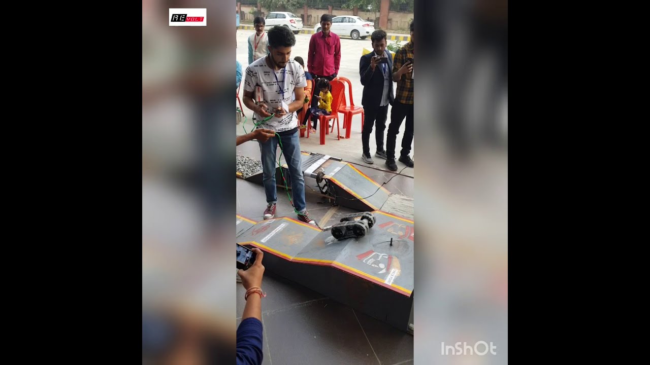Roborace Competition | Winner of state level event held  at AKTU, Lucknow | Team Revolt