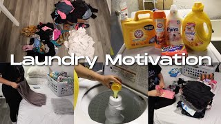 ALL DAY LAUNDRY MOTIVATION 🧺 | 7 LOADS | FAMILY OF FOUR LAUNDRY ROUTINE 2024