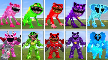 EVOLUTION FORGOTTEN NEW ALL MECHA TITAN SMILING CRITTERS POPPY PLAYTIME CHAPTER 3 In Gmod!!!