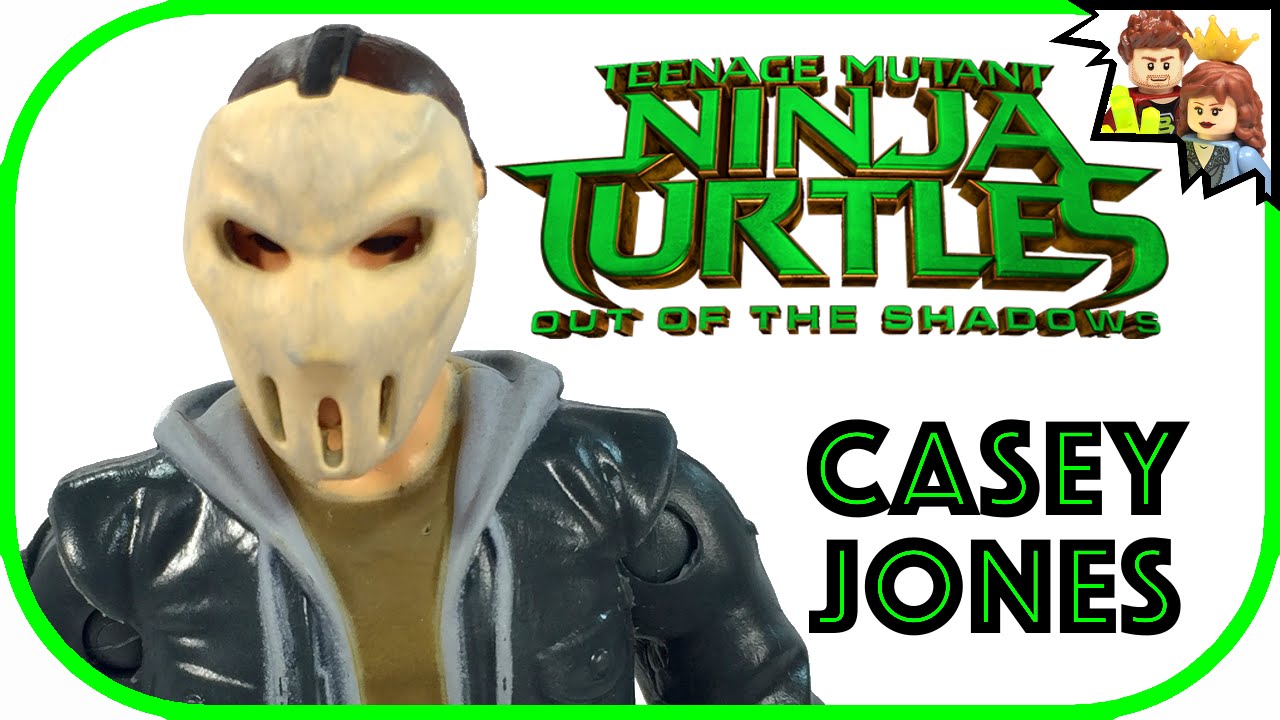 TMNT Out of the Shadows Casey Jones Playmates Action Figure Unboxing & Review