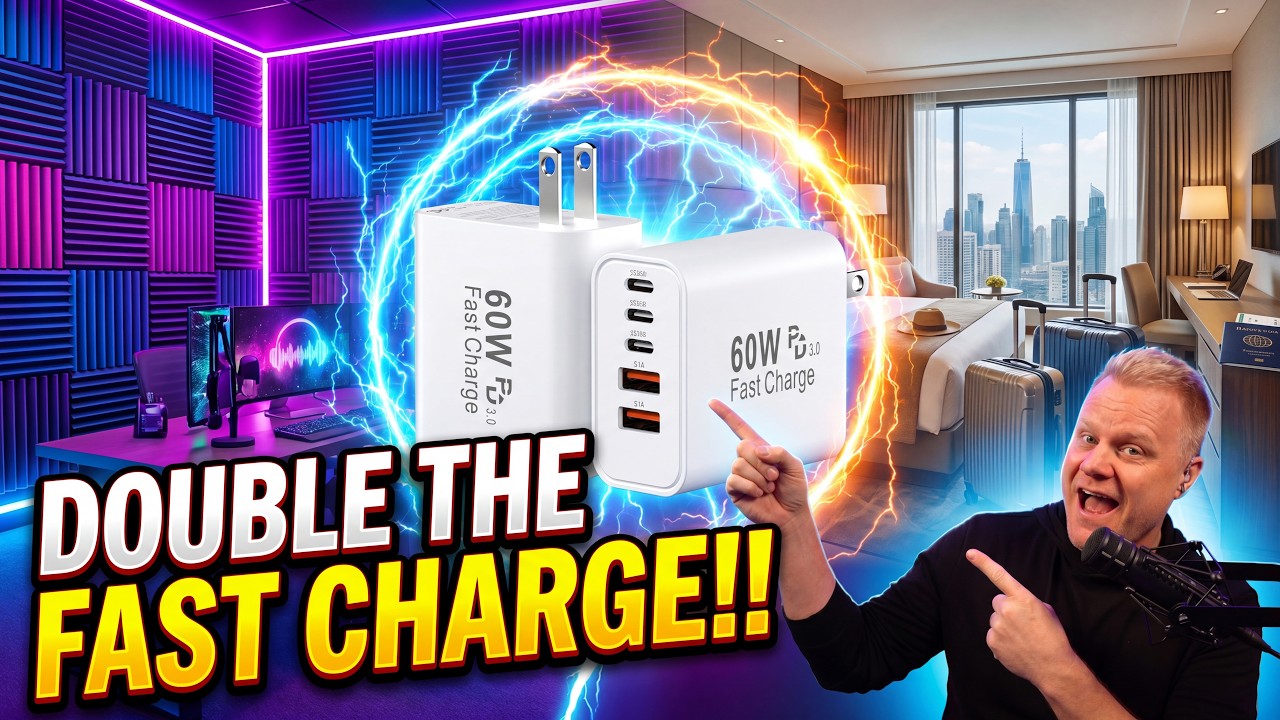 5 Devices, 1 Tiny Charger -- Does Duloch's Smart Load Distribution Actually Work?