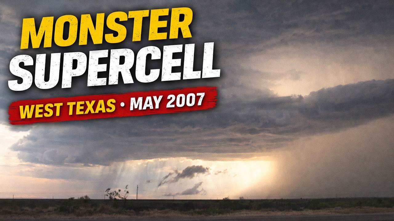 Tornado-Warned Supercell Structure in West Texas | May 2007 Time Lapse ...