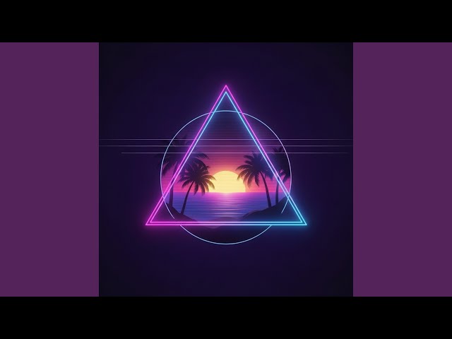 80s Neon Horizon