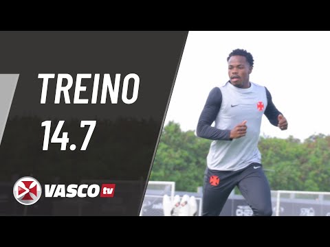 Vasco da Gama realiza treino em 14 de julho com foco na preparação da equipe