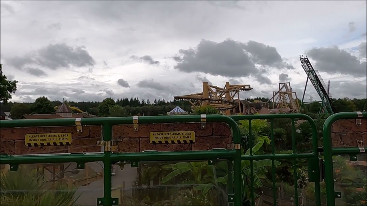 Paultons Park - Temple Heights On-Ride POV - Lost Kingdom - September 2022 | kittikoko