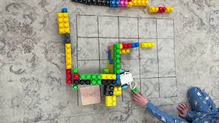 Writing code to get a Lego Spike Prime Bot not to hit the walls