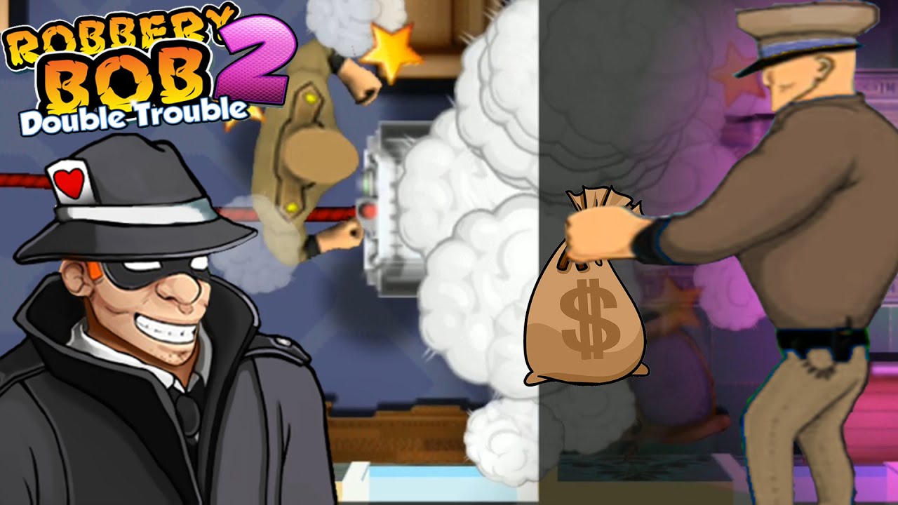 Robbery Bob 2 - All Character - Guard vs Black Dealers #20