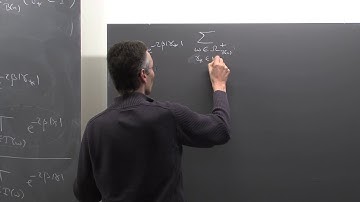 NCCR SwissMAP - Introduction to statistical mechanics