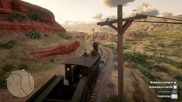 ► Red Dead Online - Train Timelapse New Austin - 4K RTX 2080