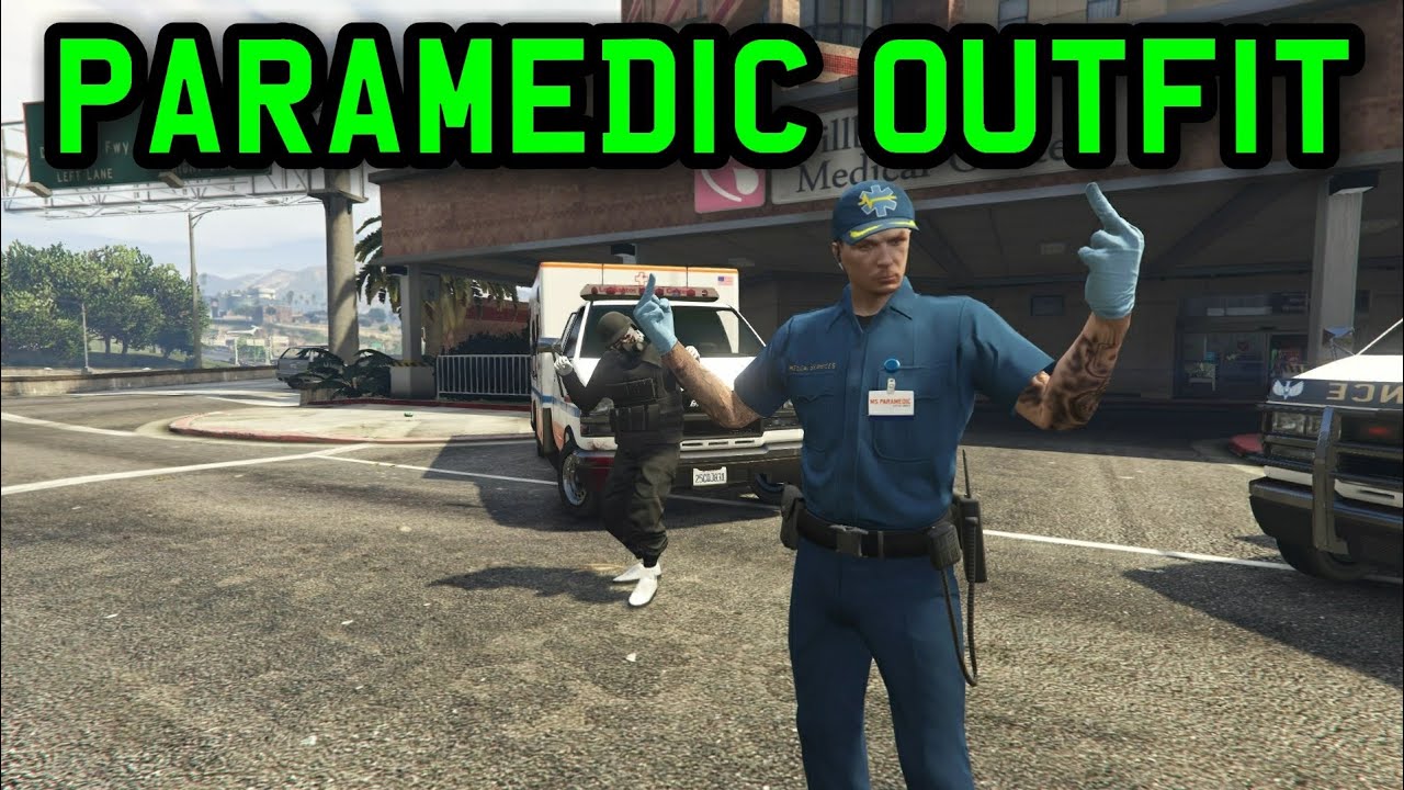NEW! GET THE RARE PARAMEDIC OUTFIT GTA 5 ONLINE SUPER EASY/GTA 5
