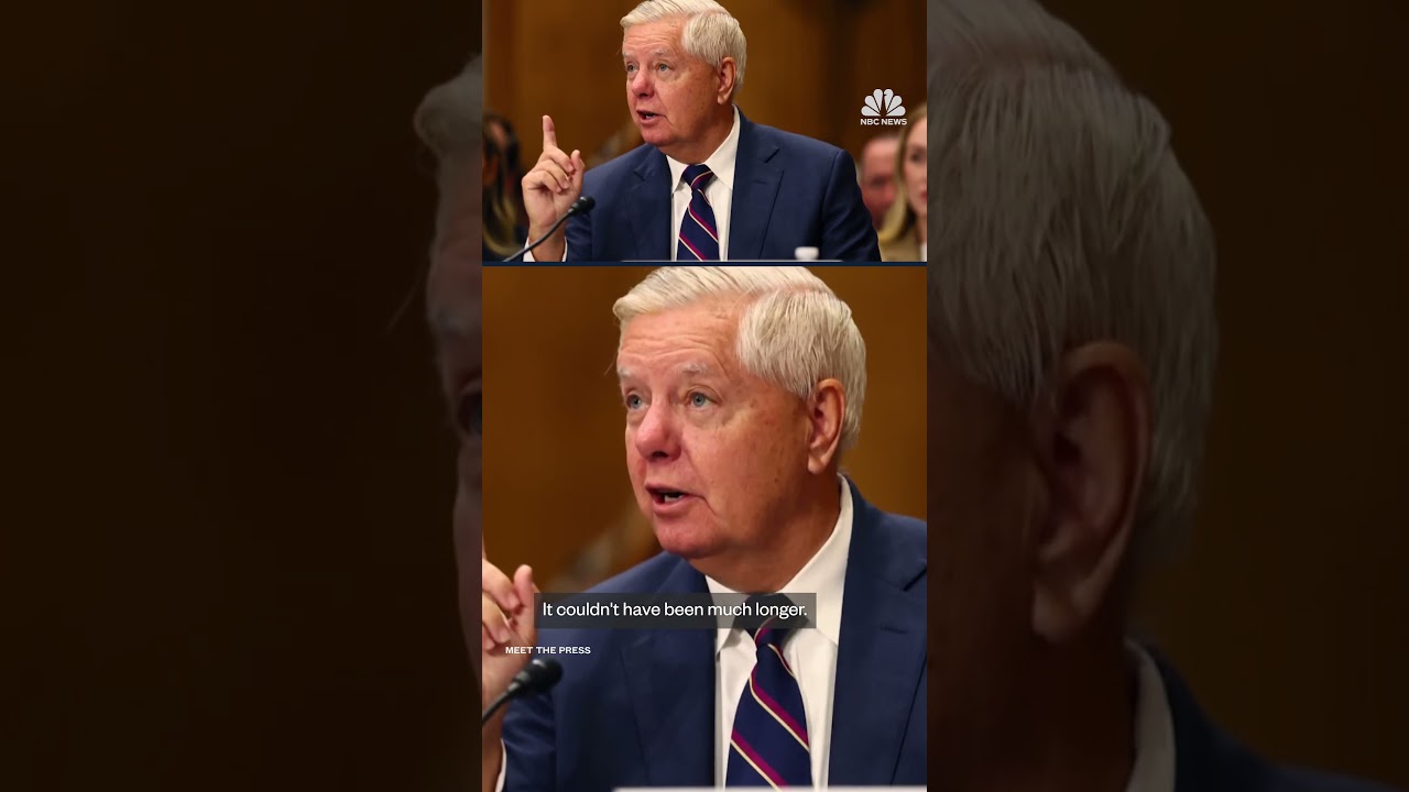 President Trump reflects on a phone call with Lindsey Graham shortly before he died
