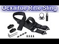 Ocxaitue 1 or 2 point rifle sling with qd sling swivels review