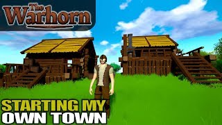 STARTING MY OWN TOWN & NIGHT HUNTER ATTACK | The Warhorn | Let's Play Gameplay | S01E03