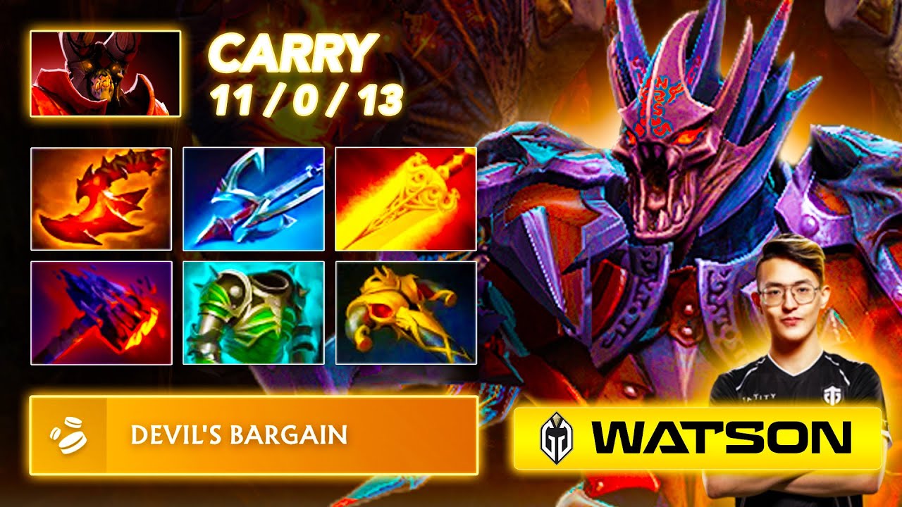 Watson DOOM - NEW META CARRY! | Full Gameplay Dota Class [7.39C]