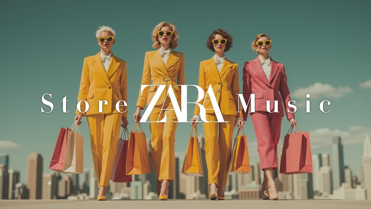 Музыкальный Микс Магазина Zara 2025 ~ Идеальный Модный Плейлист для Шопинга и Стиля 🎧