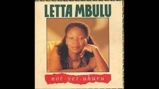 Video thumbnail of "Letta Mbulu - Not Yet Uhuru"