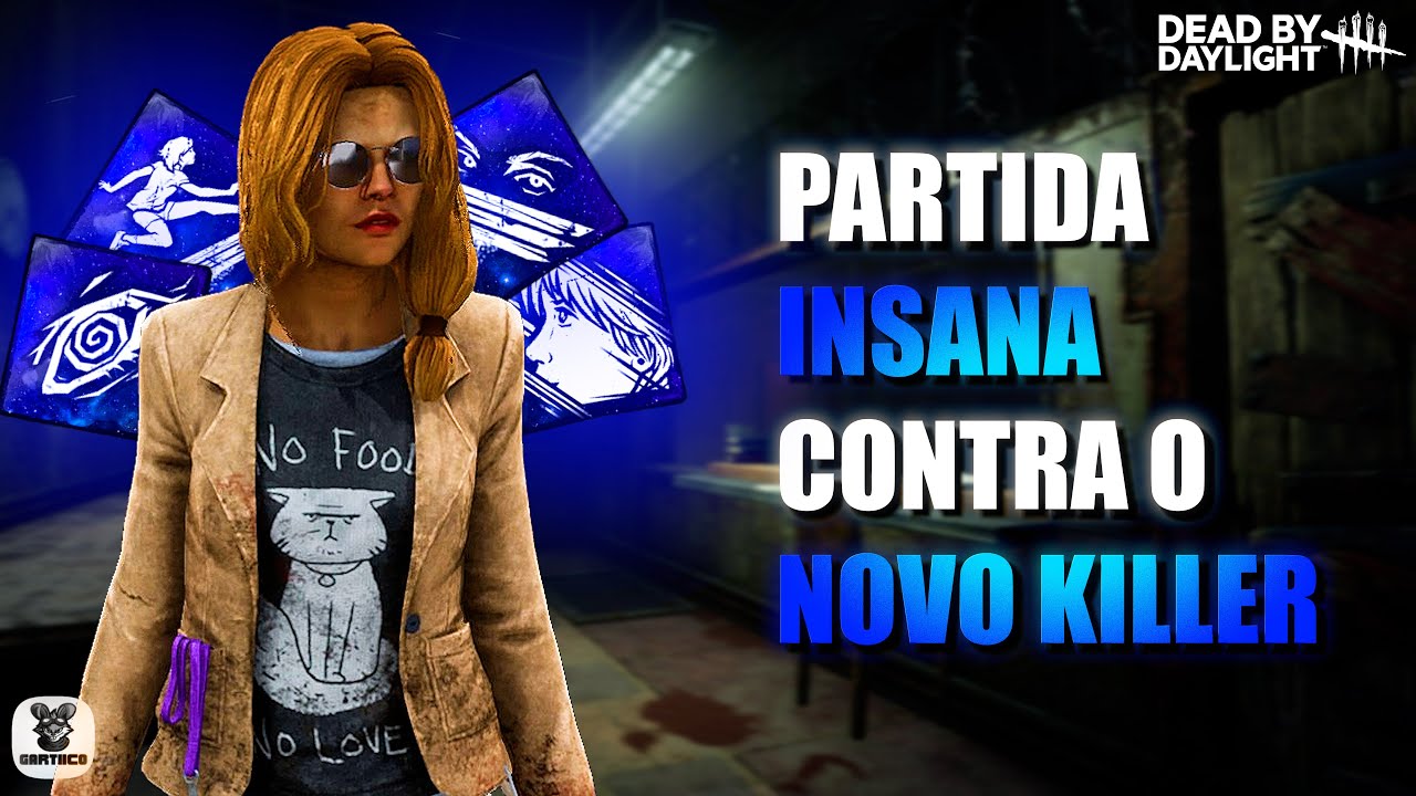DESTRUI O NOVO KILLER "O DESCONHECIDO" NA PARTIDA - DEAD BY DAYLIGHT ...