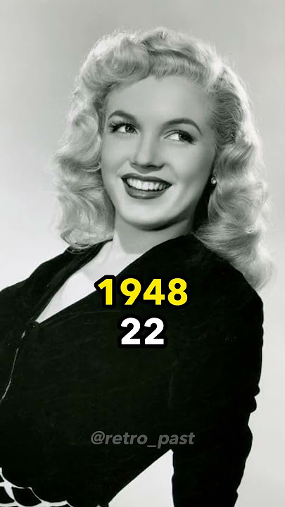 Marilyn Monroe Evolution #monroe #nostalgic #marilynmonroe #hollywood #blonde #60s #70s