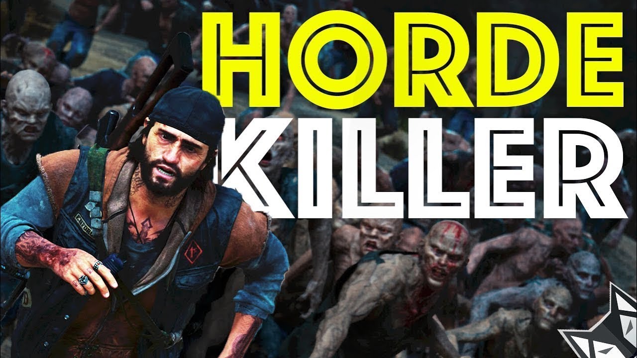 Days Gone Sawmill Horde Intense Fight(Without any traps,explosives or