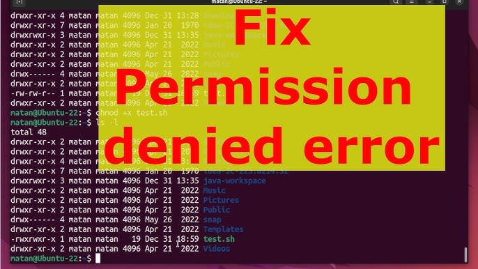 Cannot Make Directory '/Var/Run/Screen': Permission Denied (5 Solutions!!)  - Youtube