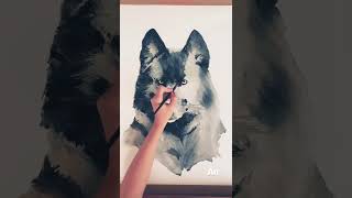 Draw رسم ذئب