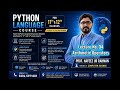 Lecture No. 04: Python Language Course ( Arithmetic Operators & Operator Precedence )