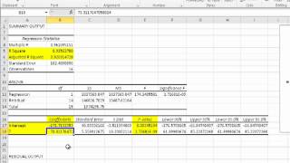 Regression Fitting in Excel-1