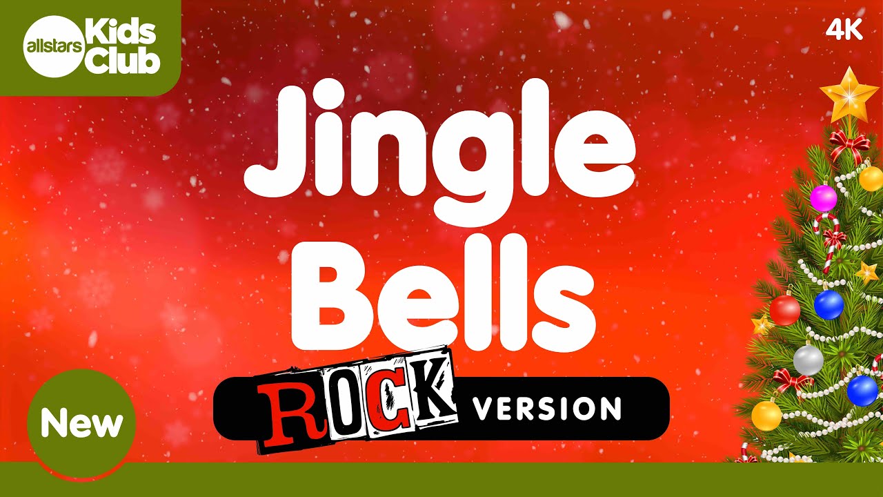 Jingle Bells (Rock Version) with Lyrics NEW 🔔 Christmas Carols & Songs