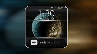Slide to Unlock - Sky Theme by RP infosoft for Android screenshot 2