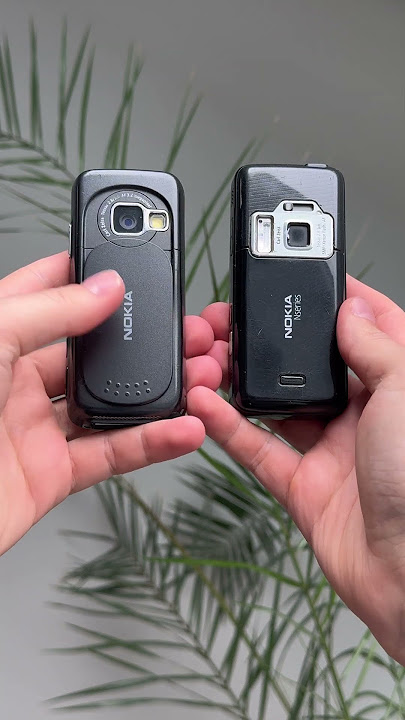 📱 Nokia N73 vs N82 — camera evolution in your pocket! 📸🔥