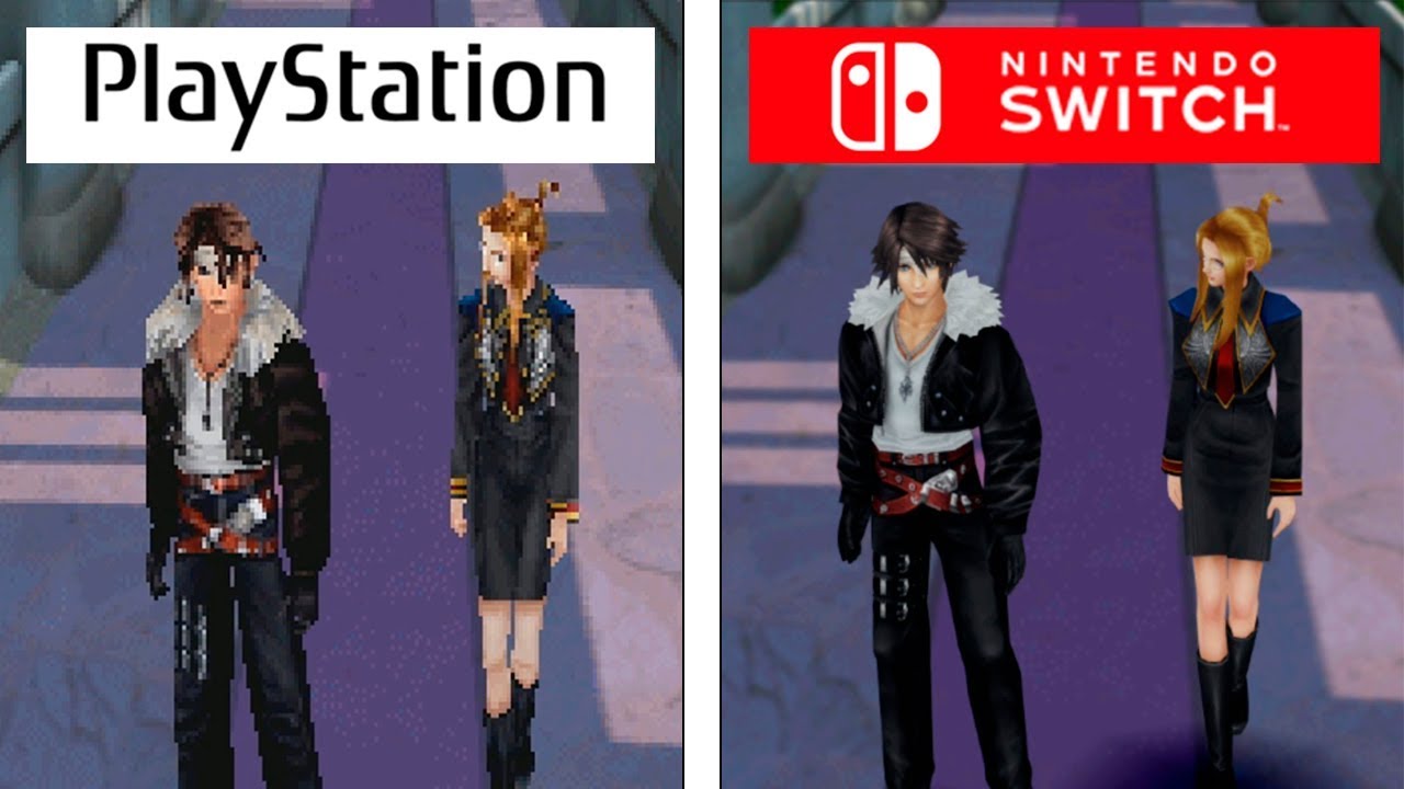 Final Fantasy VIII, Original VS Remaster