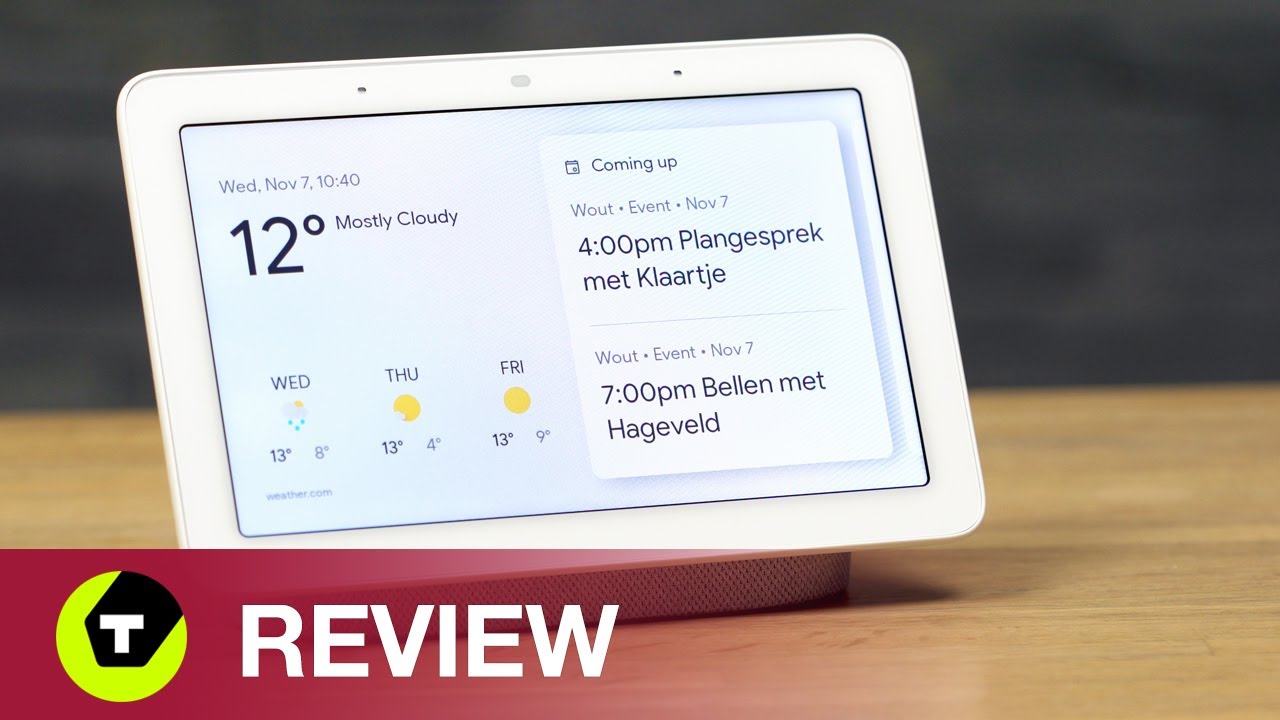 Google Home Hub Review Slimme speaker en fotolijst in één YouTube