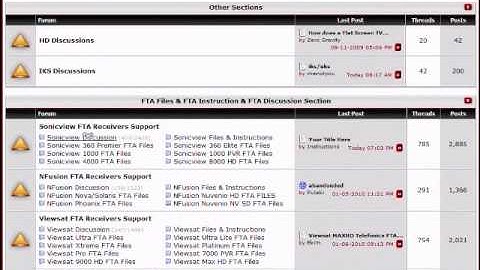 Sonicview forum instructions