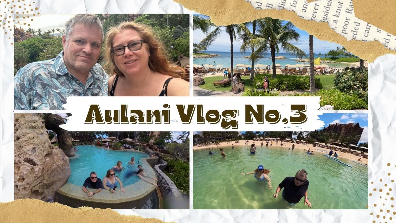 Swimming everywhere Aulani Day 3 2nd June, 2023 YouTube