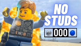 Lego City Undercover but if I COLLECT A STUD, I Explode