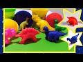 Satisfying Video/How to Make Dinosaurs 🦕 with Play Doh/🦕Como Hacer Dinosaurios con PlayDoh