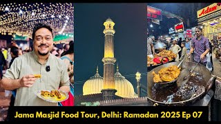 Aslam Butter Chicken, Biryani, Kabab, Wrap, Afghan Samosa At Jama Masjid In Delhi Ramadan 2025 Ep7